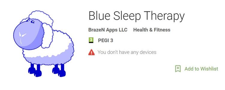 Screenshot of Blue Light Therapy App For Android Phones